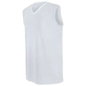   Sleeveless Custom Volleyball Jerseys WHITE/WHITE WM