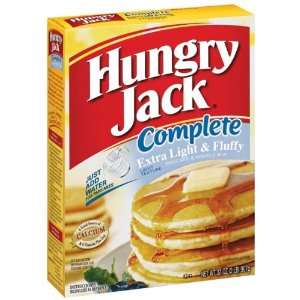 Hungry Jack Pancake & Waffle Mix Complete Extra Light & Fluffy   12 