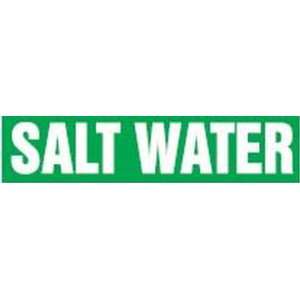 SALT WATER   Cling Tite Pipe Markers   outside diameter 5 1/4   6