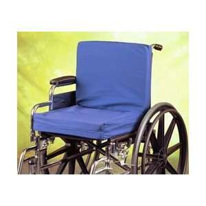 Wheelchair Cushion   16x18x2 Convoluted foam with 2 back fits 