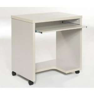    Promotional Computer Rolling Desk Cart, White