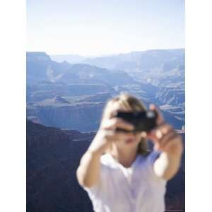  Woman Taking Pictures, Grand Canyon National Park, Unesco World 